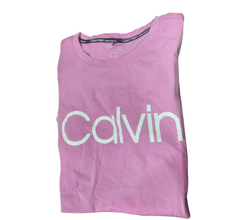 Calvin Klein Jeans Womens Top Shirt PINK