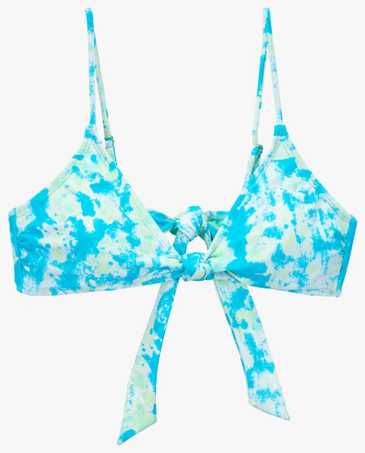 Island Soul Knotted Bralette Bikini Top for Ladies