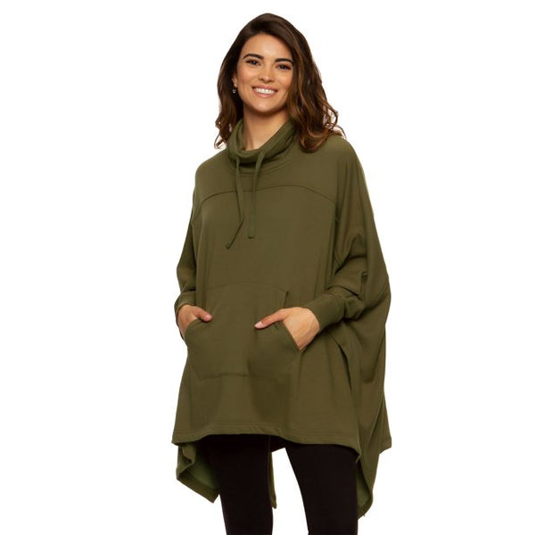 Felina | Sweatshirt Poncho | One Size | Fleece Lined