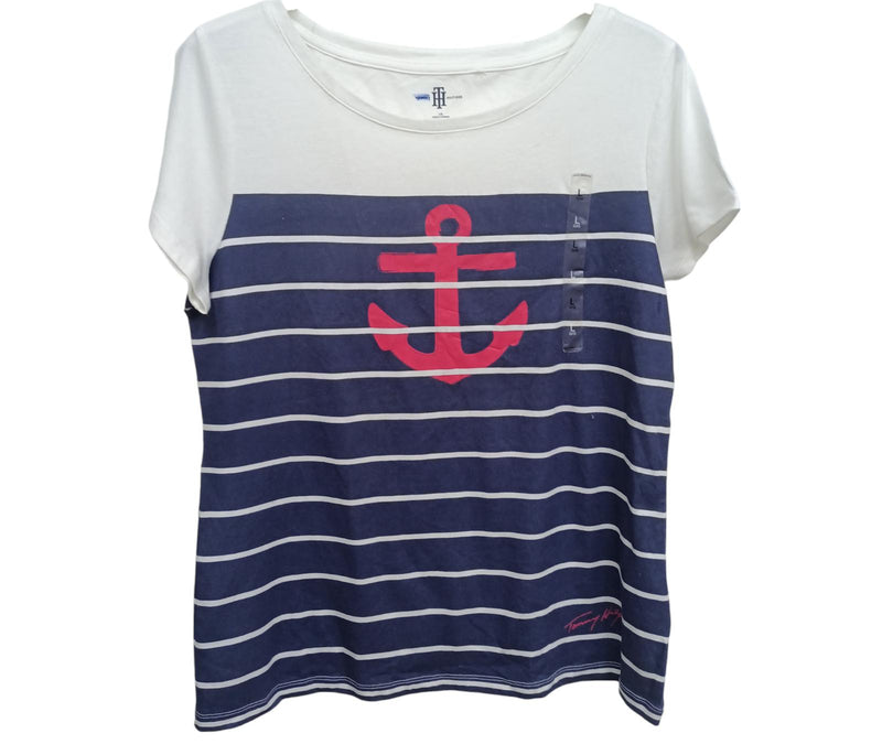 Tommy Hilfiger Womens Anchor Graphic T-Shirt