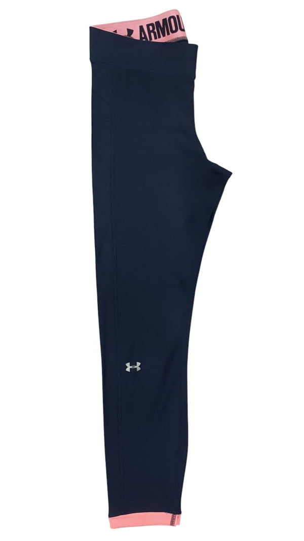 Under Armour Women Legging Pants-Navy