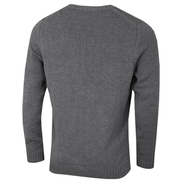 Calvin Klein Men's Knit Campus Crew Neck Cotton CK Golf Sweater