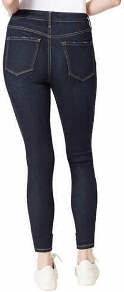 Jessica Simpson Womens Jeans Blue Rocky Skinny High-Rise Classic