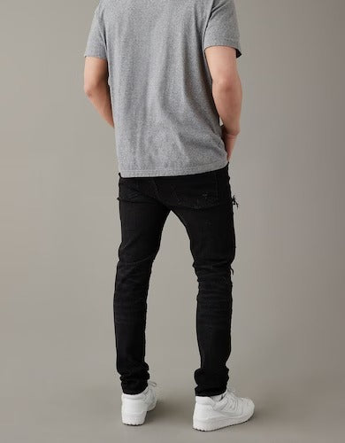 American Eagle AE AirFlex+ Patched Stacked Jean MEN