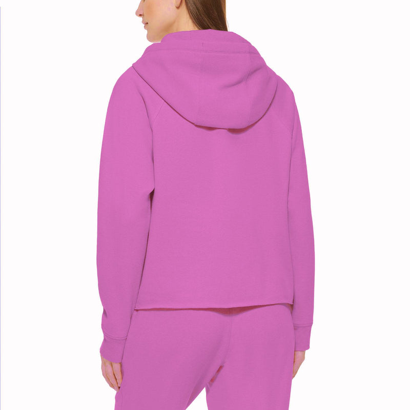 Calvin Klein Women's Cozy Relaxed Fit Fleece Logo Hoodie