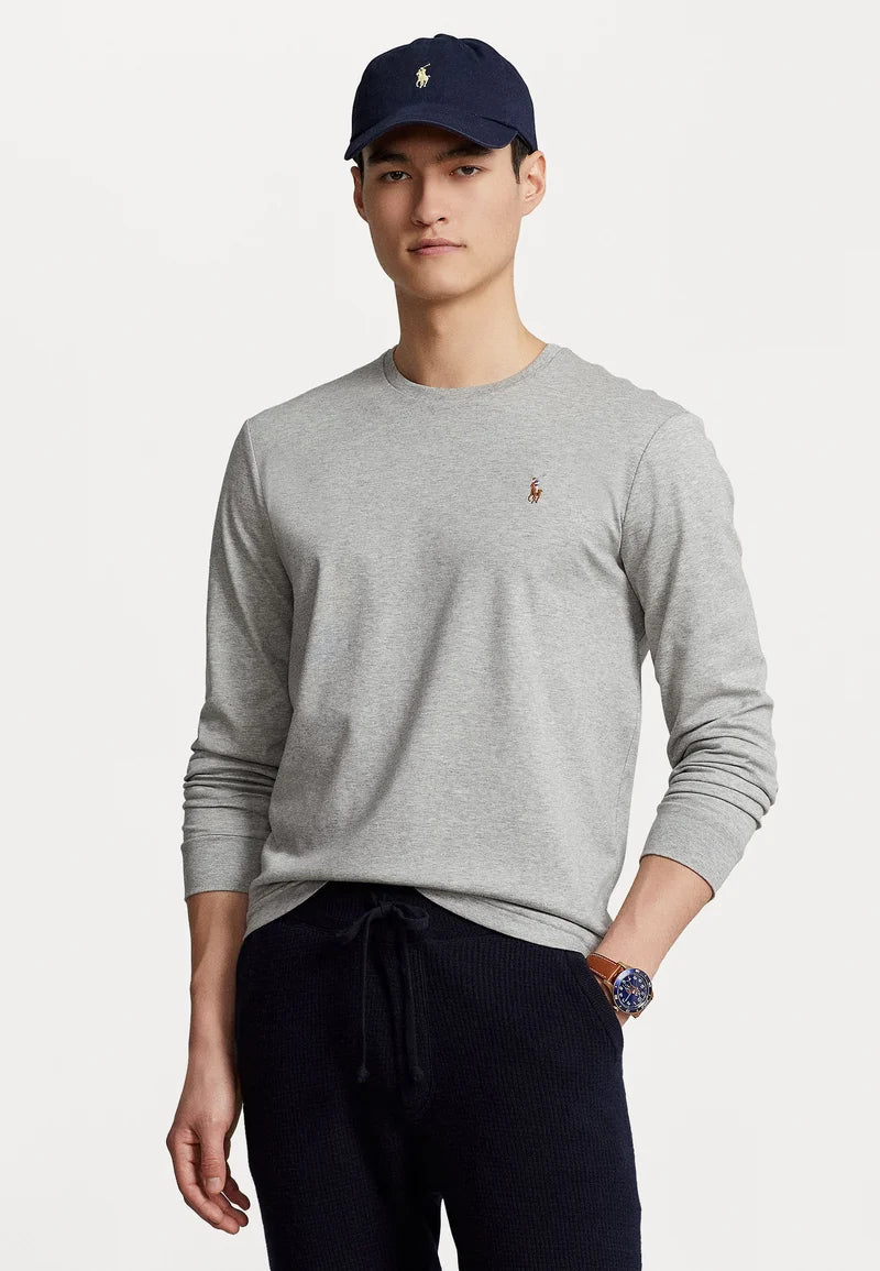 POLO RALPH LAUREN LONG SLEEVE CUSTOM FIT TEE