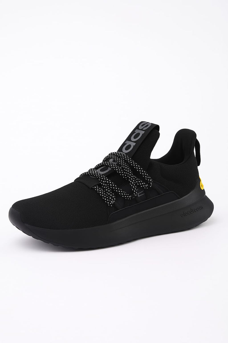 Adidas Lite Racer Adapt 4.0 Cloud Foam Slip-On Shoes-Black