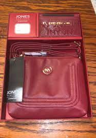 Jones New York Signature Gray Crossbody Purse & Gift Set