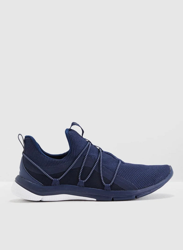 Reebok Women's Running Print Her 3.0 Lace Shoe-Navy