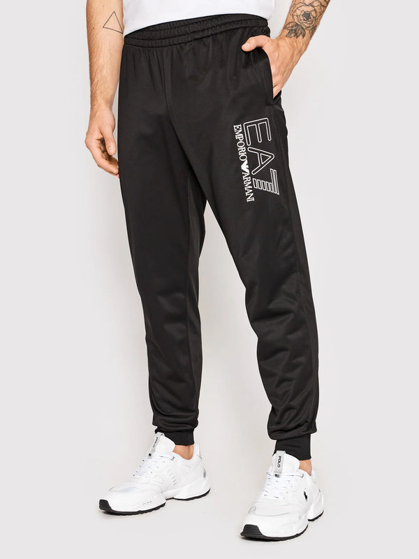 Emporio Armani Sweatpants Regular Fit-Black