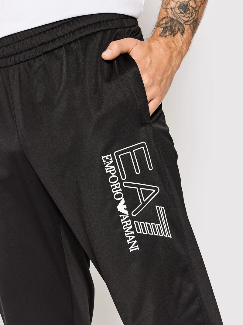 Emporio Armani Sweatpants Regular Fit-Black