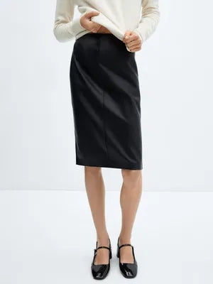KMART Attention Women's Leather Skirt