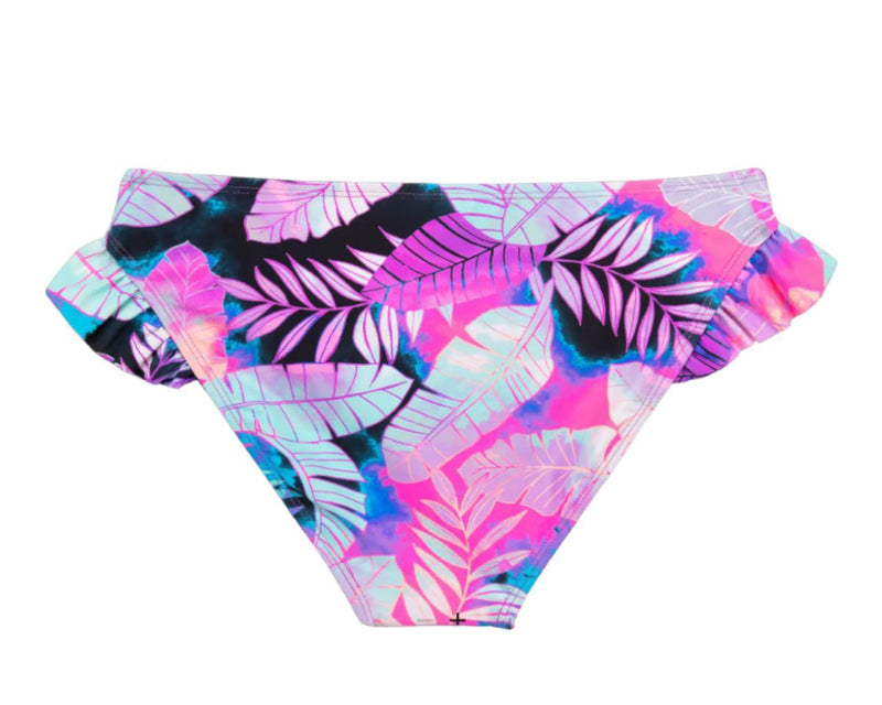 Island Soul Ruffle Hipster Bikini Bottom for Ladies