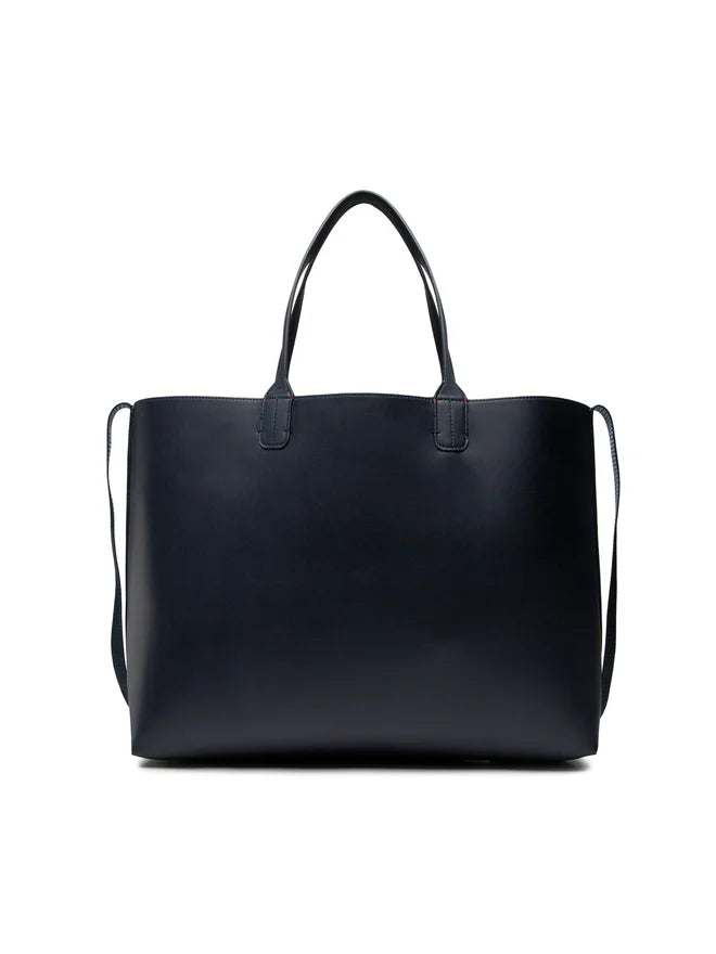 Tommy Hilfiger Handbag Iconic Tote AW0AW12017 Dark Blue