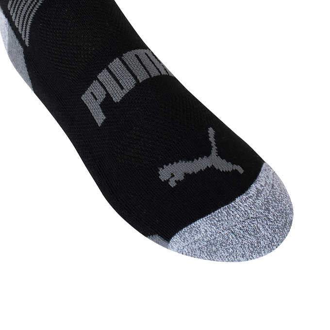 Puma Men's No show Sport Socks, Moisture Control, Arch Support