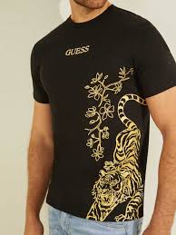 GUESS Originals Bar Logo Men's T-Shirt navy