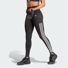Adidas Women’s Three Stripes Aeroready Leggings Black Athletic Yoga Gym