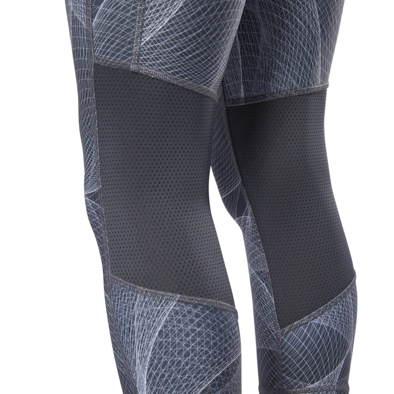 Reebok One Series 3/4 Capri Womens Running Tights - Grey
