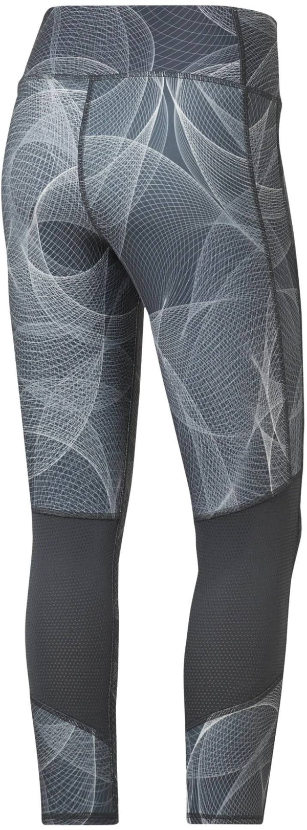 Reebok One Series 3/4 Capri Womens Running Tights - Grey