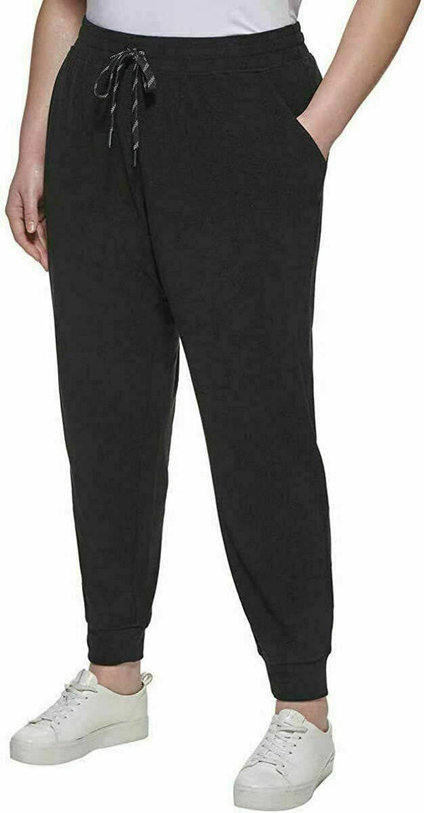 Marc New York Women's Ribbed Drawstring Sweatpants