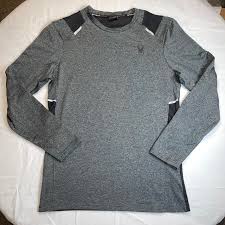 Spyder Active Men's Long Sleeve T-Shirt ( Navy )