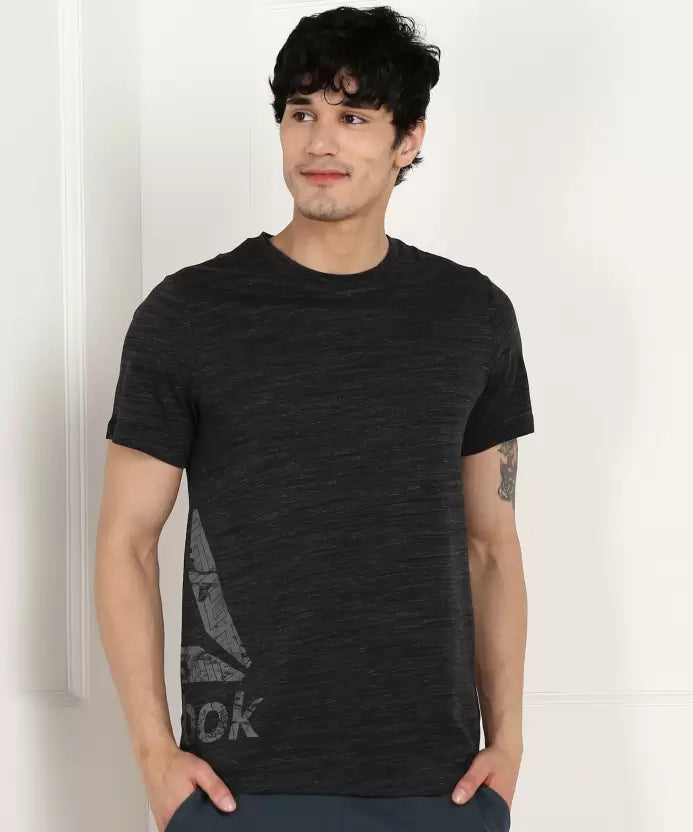 REEBOK TE Marble Group Crew-Neck T-shirt