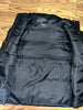Marc New York Womens Faux Leather Puffer Vest Full Zip Black