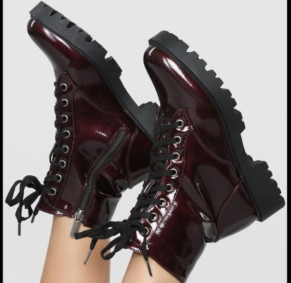 TRUE CRAFT WOMEN ANKLE BOOTS Burgundy