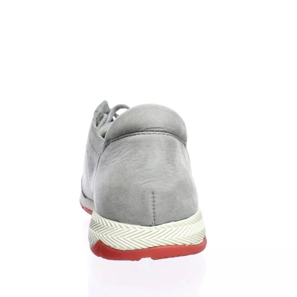 Hush Puppies Womens Cesky Perf Gray Walking Shoes