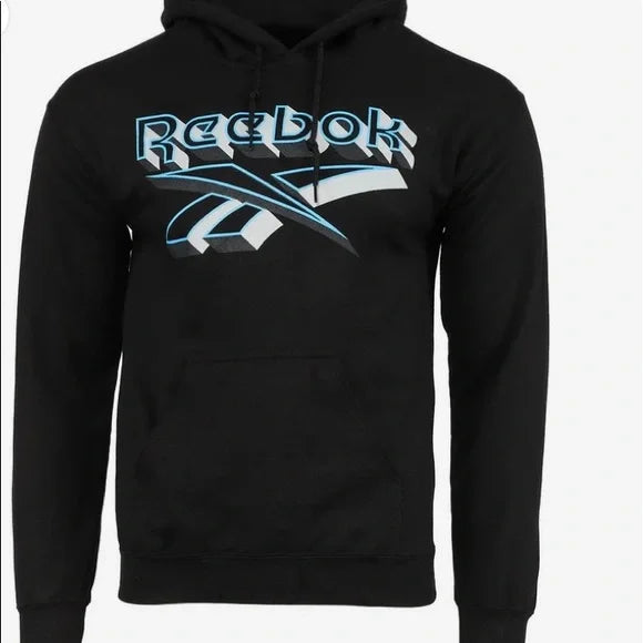Reebok Men's Stacked Vector Super Soft Pullover Hoodie