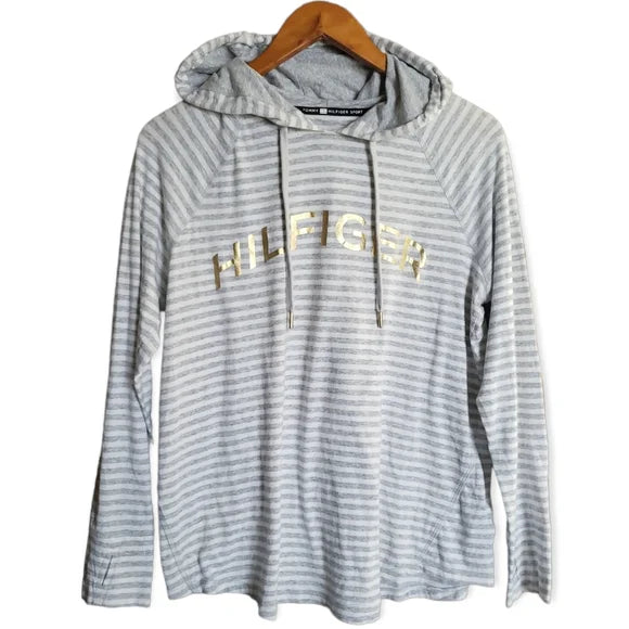 Tommy Hilfiger Hooded Longsleeve Striped