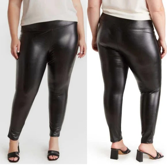 1. State Faux Leather Leggings Black