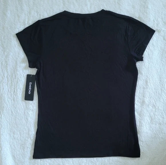 bebe Black Top - NWT