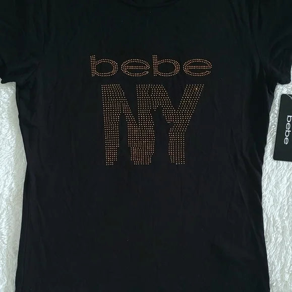 bebe Black Top - NWT