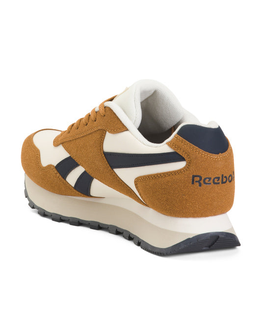 Men's Suede And Leather Harman Double Sneakers