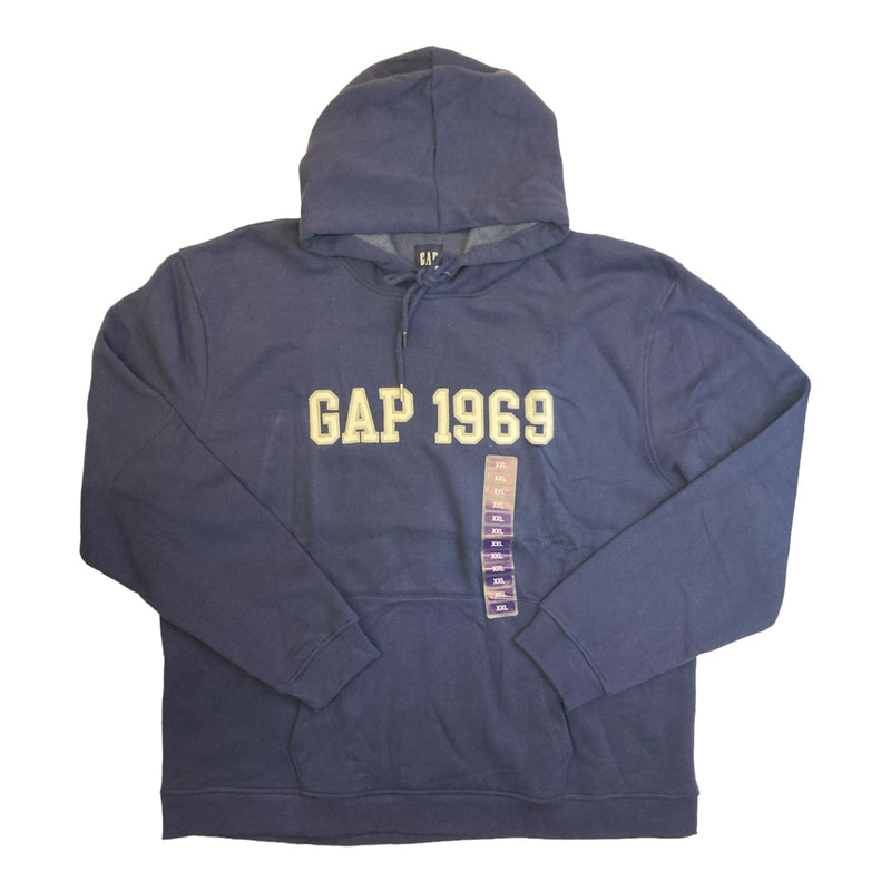 GAP Men's Varsity Inspired 1969 Logo Long Sleeve Hoodie