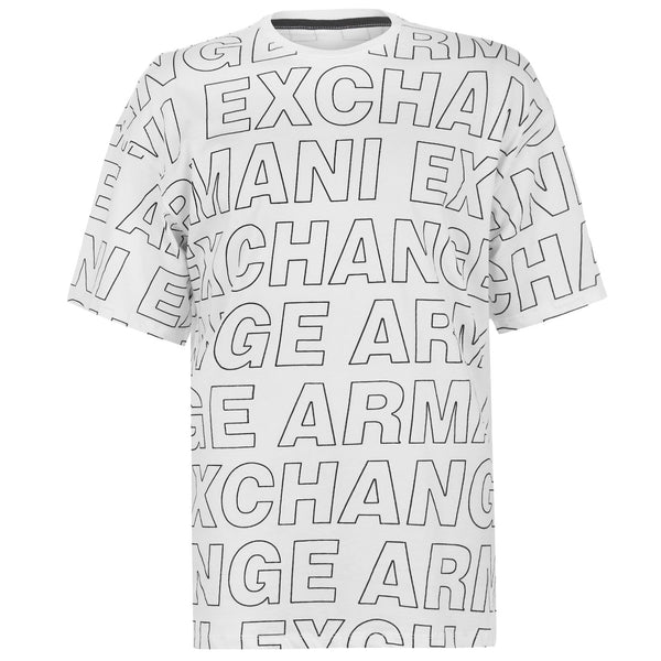 Armani AX All Over Logo T Shirt cene