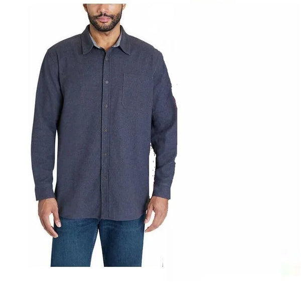 Boston Traders Chamois Flannel Long Sleeve Cotton Shirt