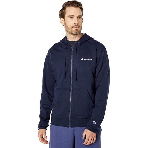 Champion Men's hoodies  sweat shirt full zip Navy