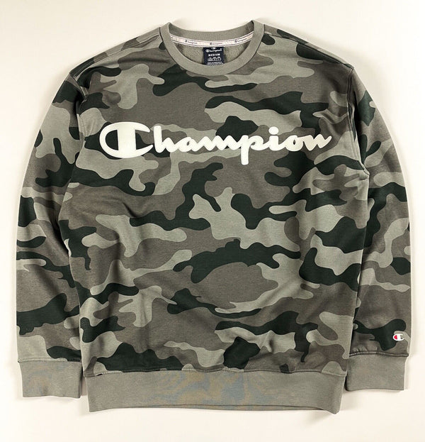 Champion Army Fatigue hoodie. Draw string hood. pocket in front