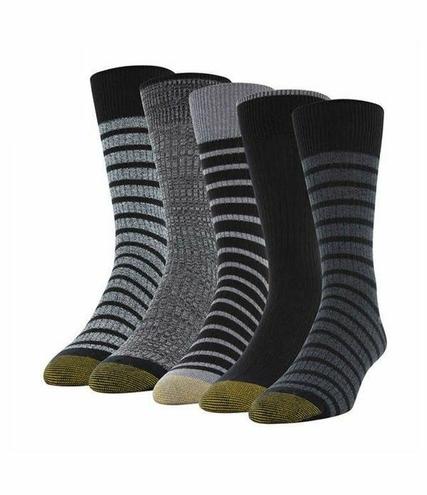 Wentworth Gold Toe Socks Men's Dress Socks Repreve 5 Pack