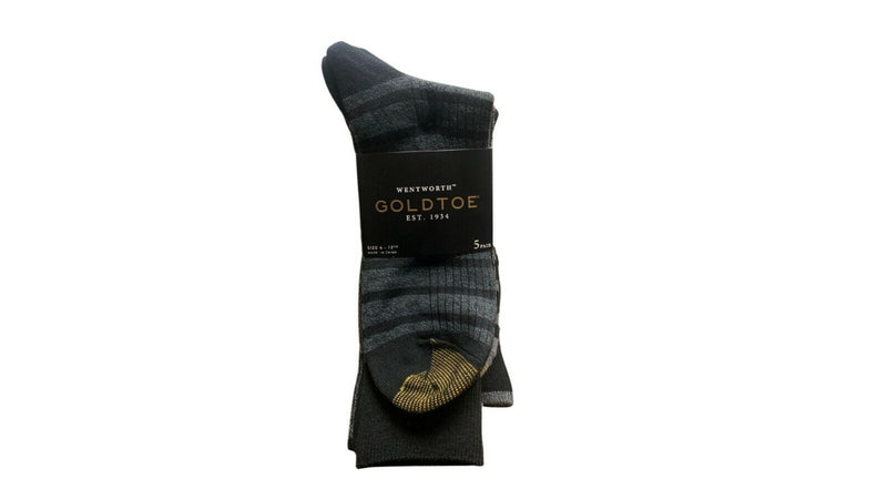 Wentworth Gold Toe Socks Men's Dress Socks Repreve 5 Pack