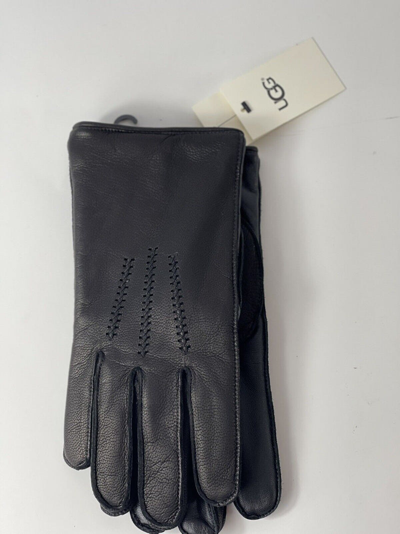 UGG Men's Wrangell Smart Leather Gloves Black