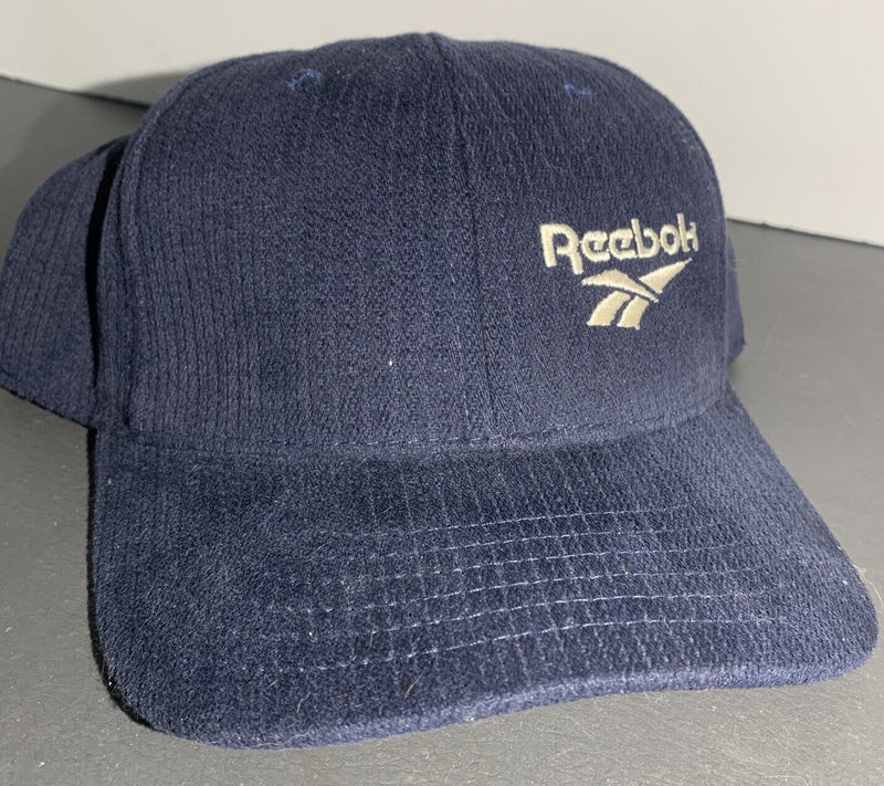 REEBOK HAT CAP SNAPBACK VINTAGE RETRO MEN'S BLack