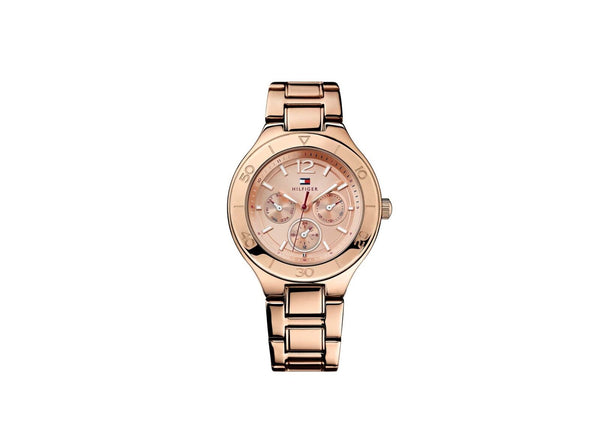 Tommy Hilfiger Multi-Function 1781333 Women's Rose Gold Luxury Multi-Eye Watch