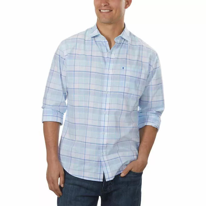 Izod Men’s Dress Shirt Long Sleeve