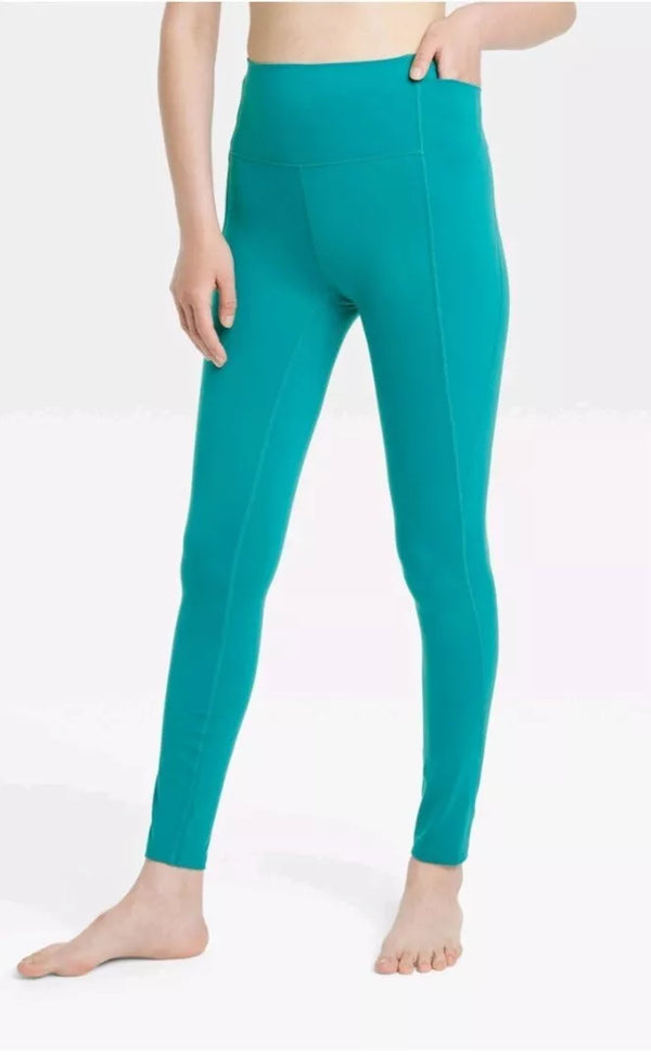 All In Motion Women's Brushed Sculpt Curvy High-Rise Pocketed Leggings