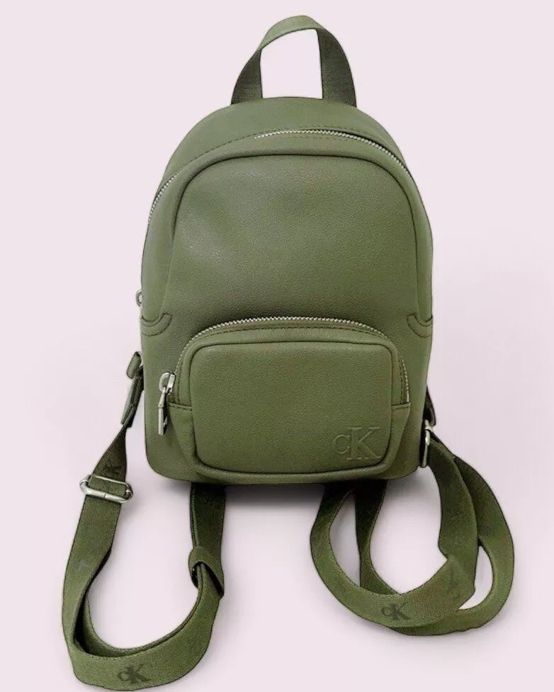 Calvin Klein Backpack Convertible Ultra Light Modern Olive Green