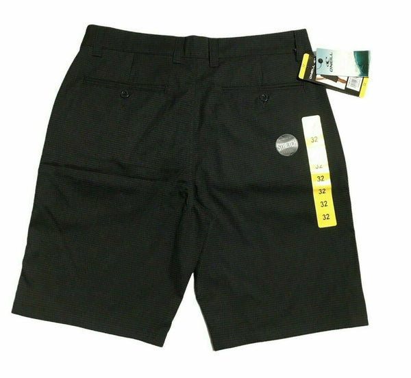 O'Neill Men's Size 32 Stretch Walking Shorts Walk Shorts Black Stripe