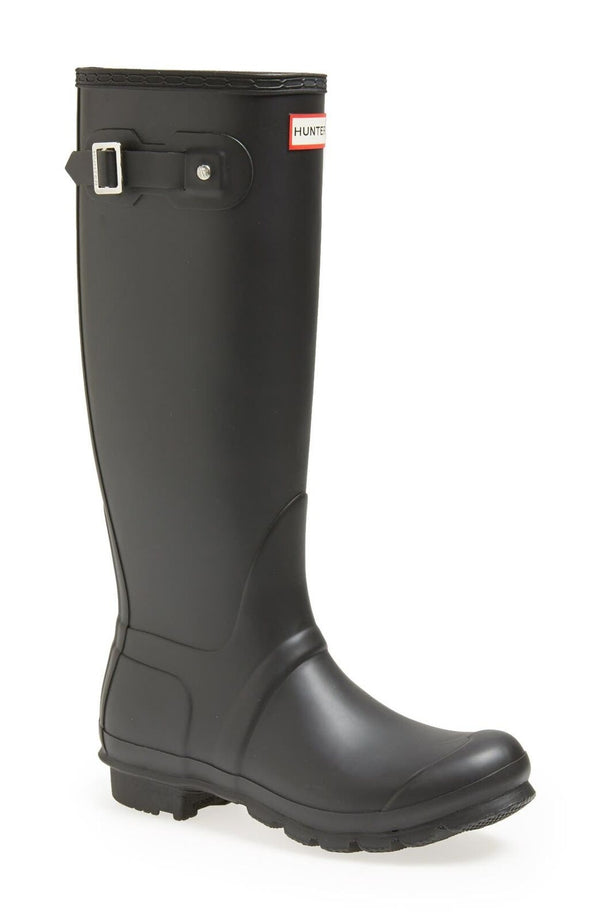 Wellingtons HUNTER Org Tall WFT1000RMA Dark Slat / BLACK Boots